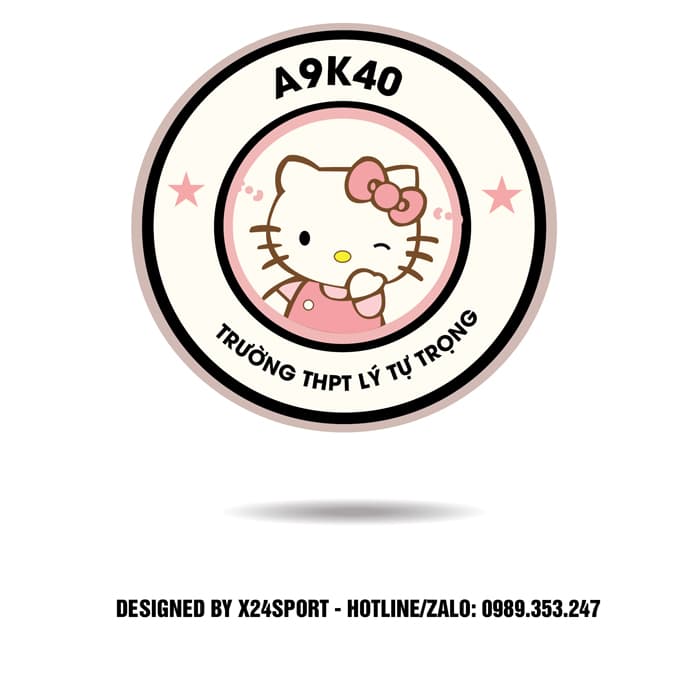 Logo Hello Kitty Dễ Thương