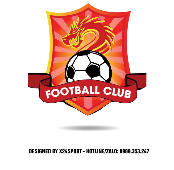 Logo Bóng Đá Hình Rồng Ấn Tượng